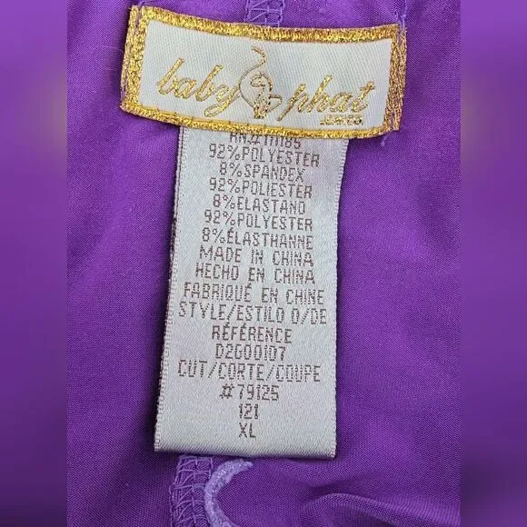 Baby Phat- Purple Maxi Dress - Picture 2 of 5